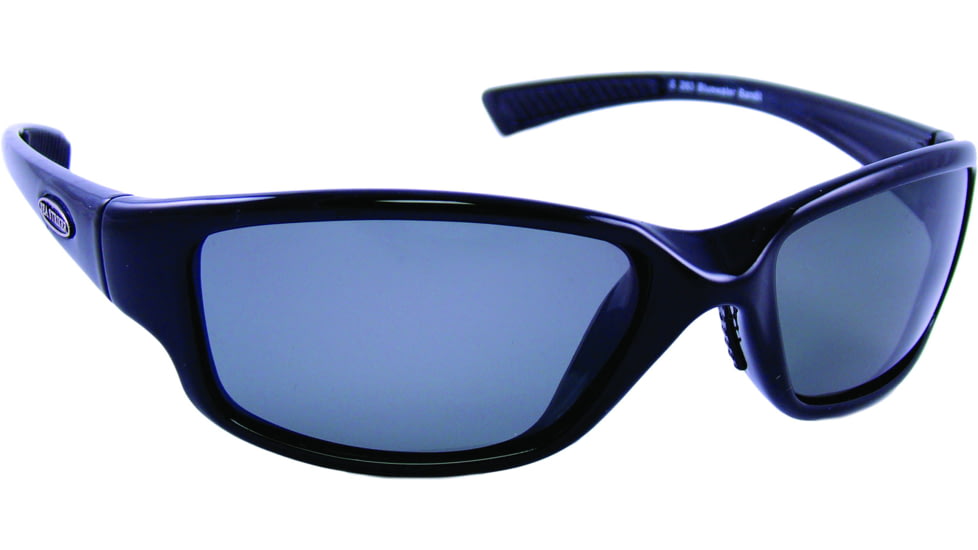 Sea Striker Bluewater Bandit Sunglasses Blk Frame/Grey Lens, 283