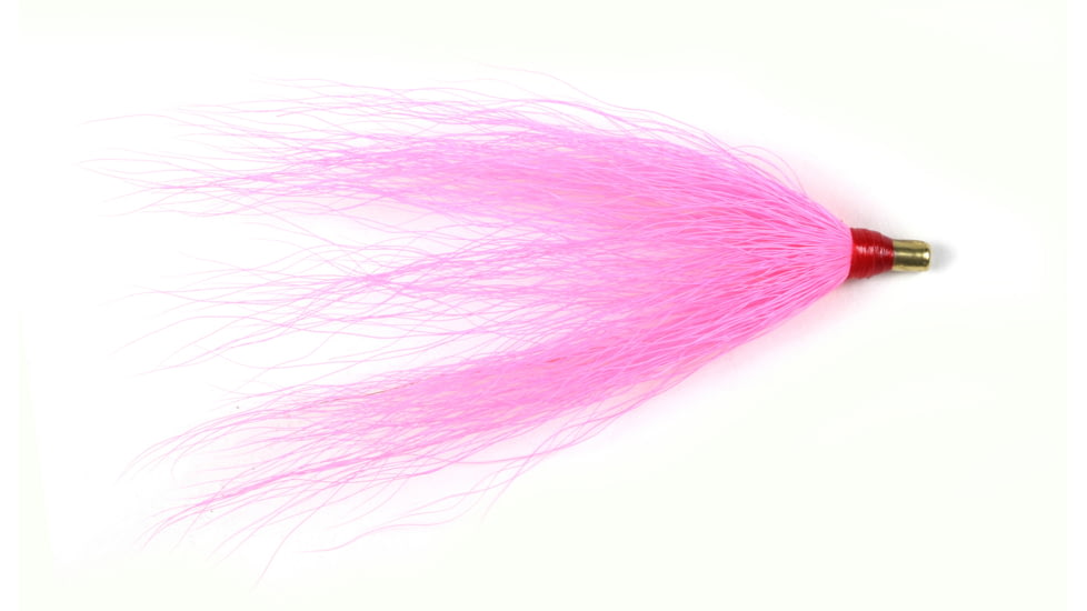 Sea Striker Bucktail Teaser, 3in, Pink, 100/Bag, BTPK-100