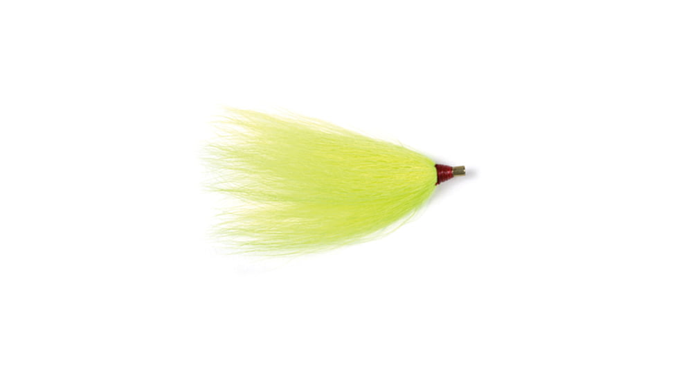 Sea Striker Bucktail Teaser 3in, Yellow, 100/Bag, BTY-100