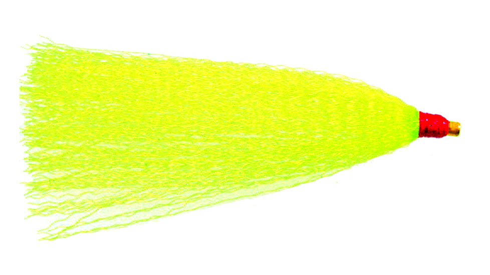 Sea Striker Bucktail Teaser 3in, Yellow, 3/Pack, BTY3