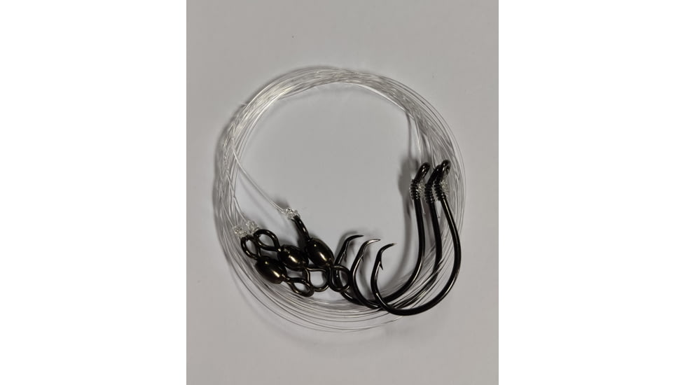 Sea Striker Circle Hook Leader 36&quot; 50# Mono Size 5/0 Inline Circle Hook 3 pack, CHL50