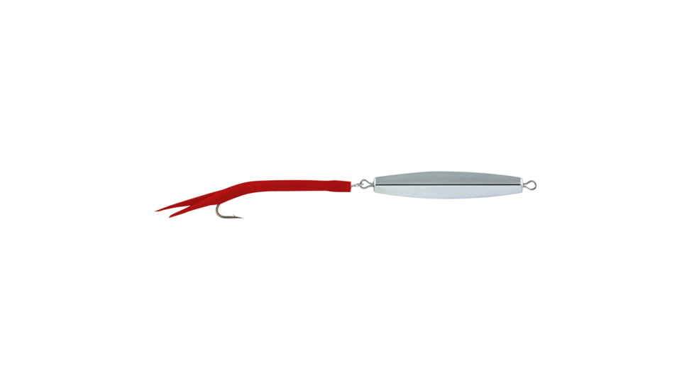 Sea Striker Diamond Jig Single 10/0 Hook, Red Tube, 4oz, SS4R