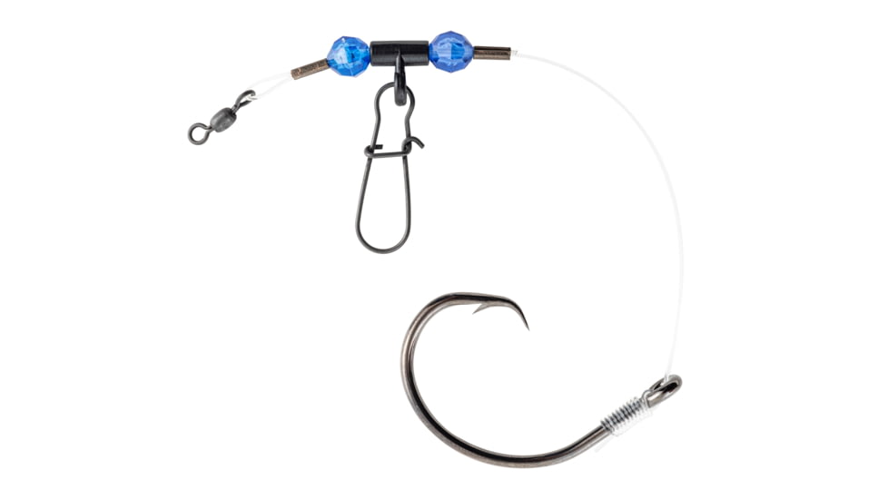 Sea Striker Drum Rig 2oz 13/0 inline circle hook 60lb mono leader, SSDR1302