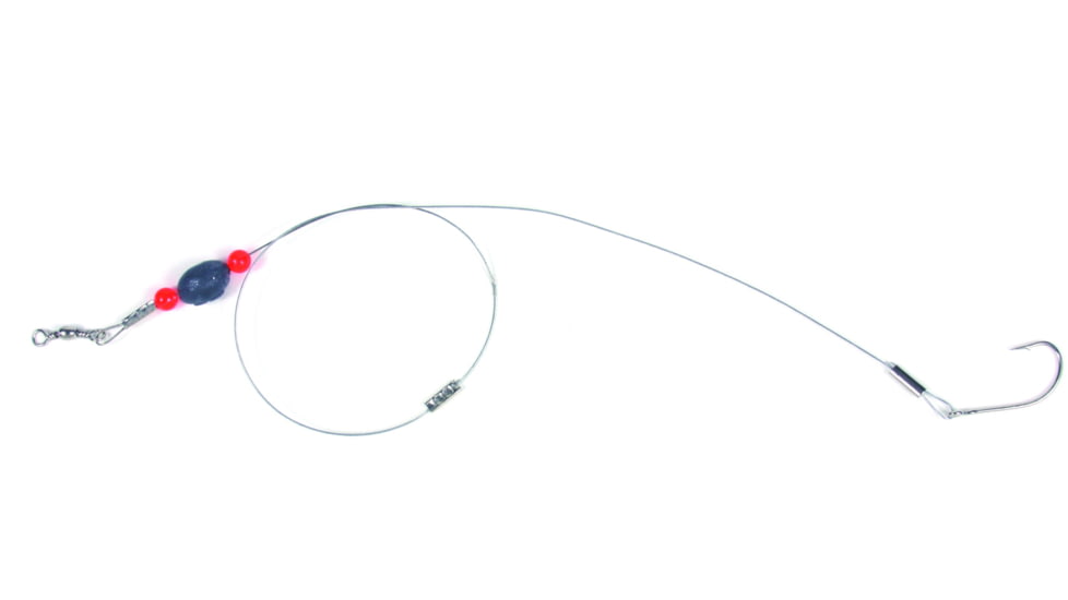 Sea Striker Egg Lead Ready Rig Sz 1/0 Hook 1/8oz 12 per Ring, RRH18-1/0