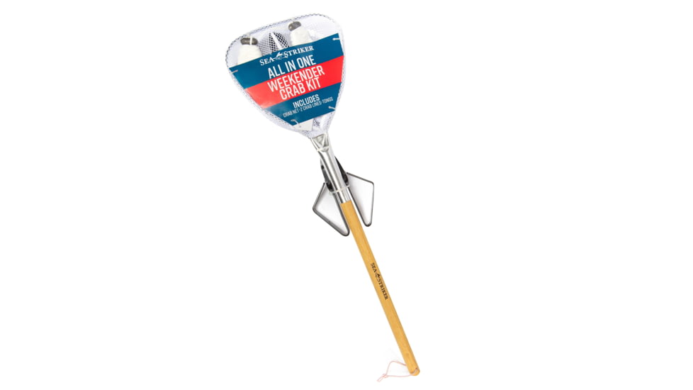 Sea Striker Family crabbing kit, Net, 2 throw lines tongs, SSCRAB-KIT