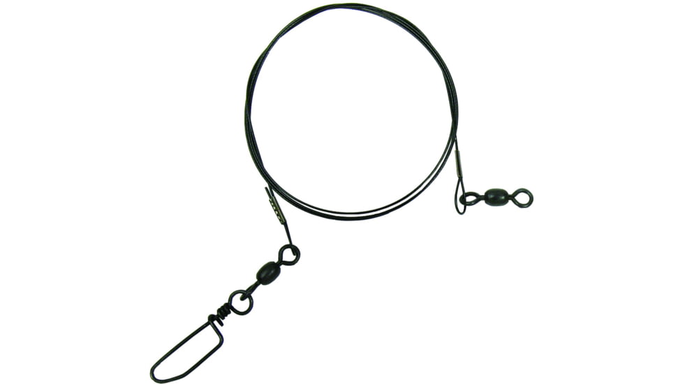 Sea Striker Gamefish Leader 80Lb Black Coated Wire, 42", 12/Ring, CR42