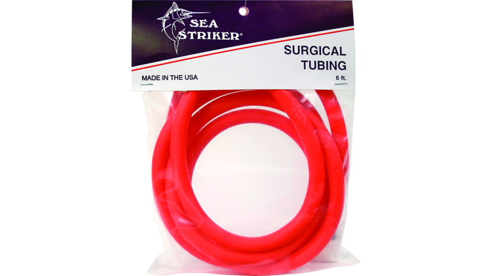 Sea Striker Latex Tubing 6' Red, SST6-R