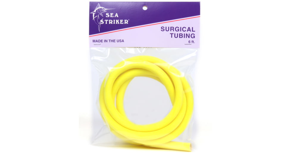 Sea Striker Latex Tubing 6' Yellow, SST6-Y
