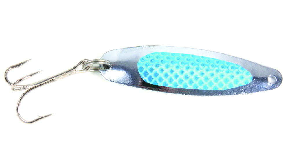 Sea Striker Nickel Prism Casting Spoon, Blue Prism, 3oz, 4 3/8in, SES300-BLU
