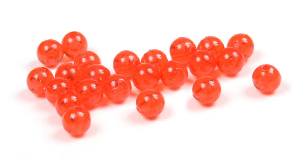 Sea Striker Round Beads 36 Pk 6mm Red, 6RB