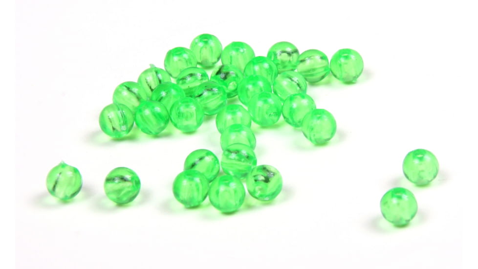 Sea Striker Round Beads 6mm Chartreuse 1000Pk, 6MCH