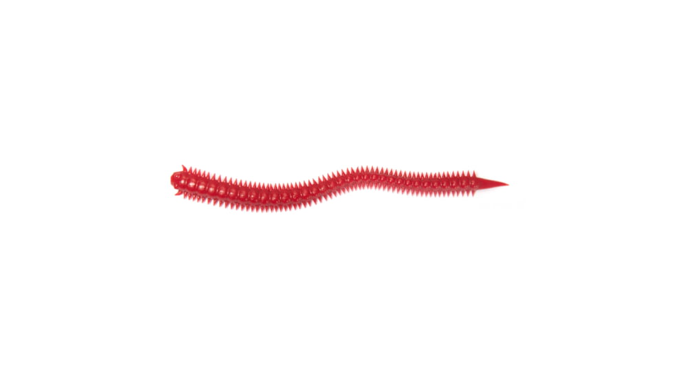 Sea Striker Scented Sand Worm 4", Blood, 18 pack, SS-SW4-BLOOD