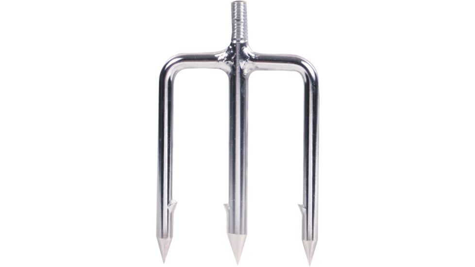 Sea Striker Spear Head 3-Tine 1/4&quot; Stainless, SH3-14