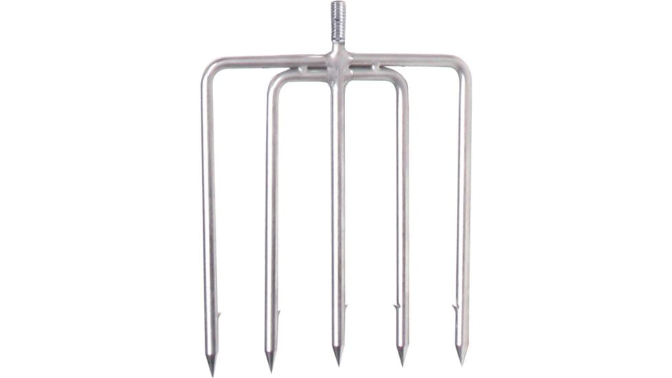 Sea Striker Spear Head 5-Tine 1/4&quot; Stainless, SH5-14