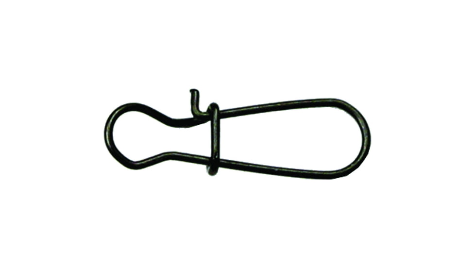 Sea Striker Stainless Duo-Lock Snaps Sz3, 40 lb Test, Black 10Pk, DL3B