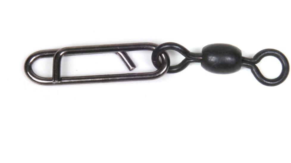 Sea Striker Stainless Fast Snap with KROK Swivel, Black, Large Sz5 70# 5Pk, FSSL-5PK