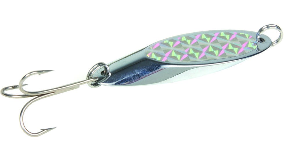 Sea Striker Striker Surf Spoon, Silver Prism, 3/4oz, MSS34S