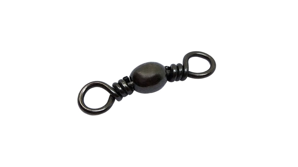 Sea Striker Twisted Barrel Swivel Size 1 Black 5 pack, SSTBSBK-1