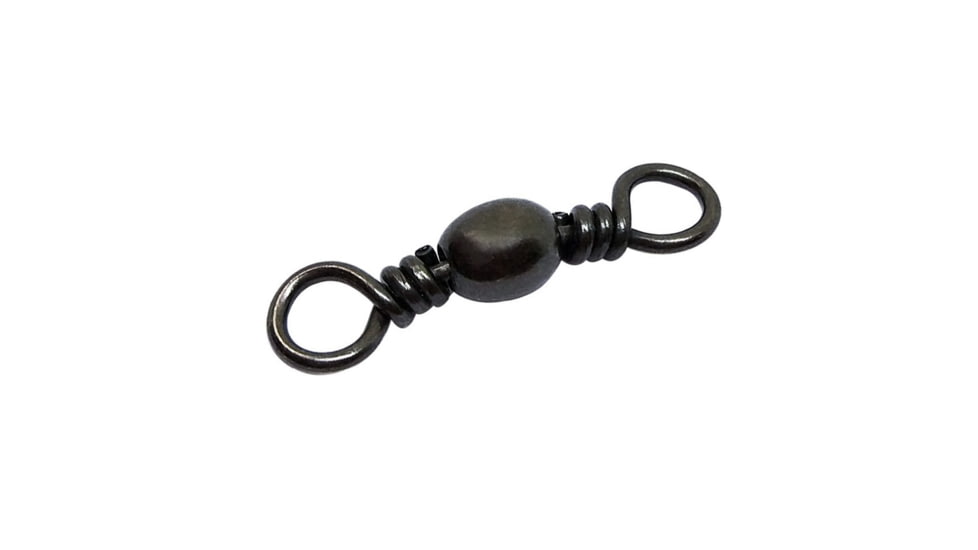 Sea Striker Twisted Barrel Swivel Size 12 Black 9 pack, SSTBSBK-12