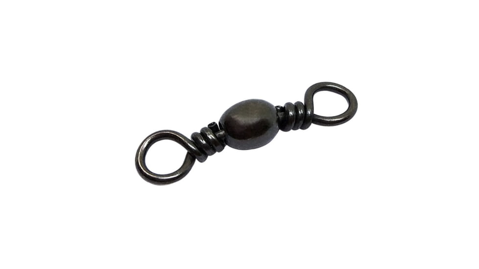 Sea Striker Twisted Barrel Swivel Size 2/0 Black 4 pack, SSTBSBK-2/0
