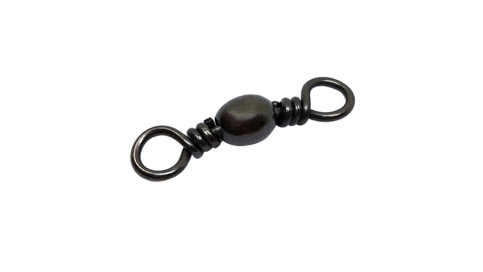 Sea Striker Twisted Barrel Swivel Size 3/0 Black 4 pack, SSTBSBK-3/0