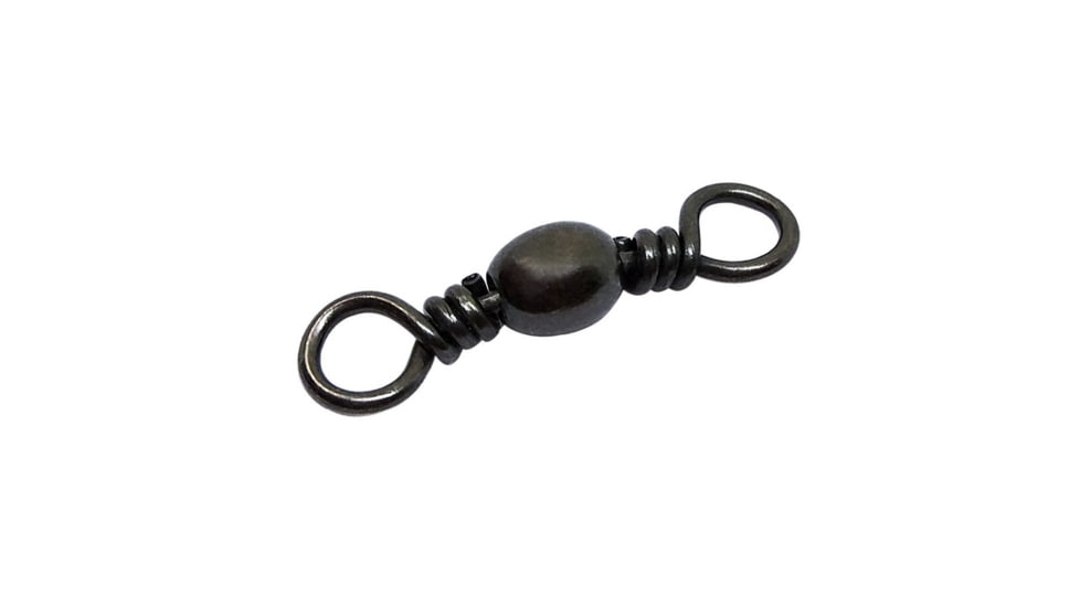 Sea Striker Twisted Barrel Swivel Size 3 Black 6 pack, SSTBSBK-3