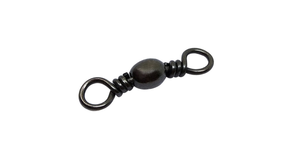 Sea Striker Twisted Barrel Swivel Size 7 Black 8 pack, SSTBSBK-7