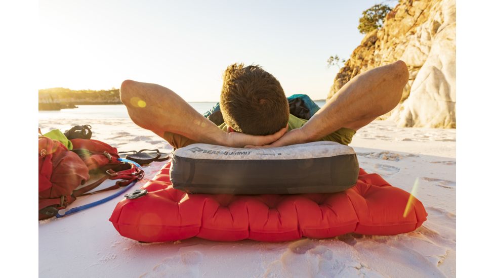 Sea to Summit Aeros Down Pillow, Grey, Large, 578-12