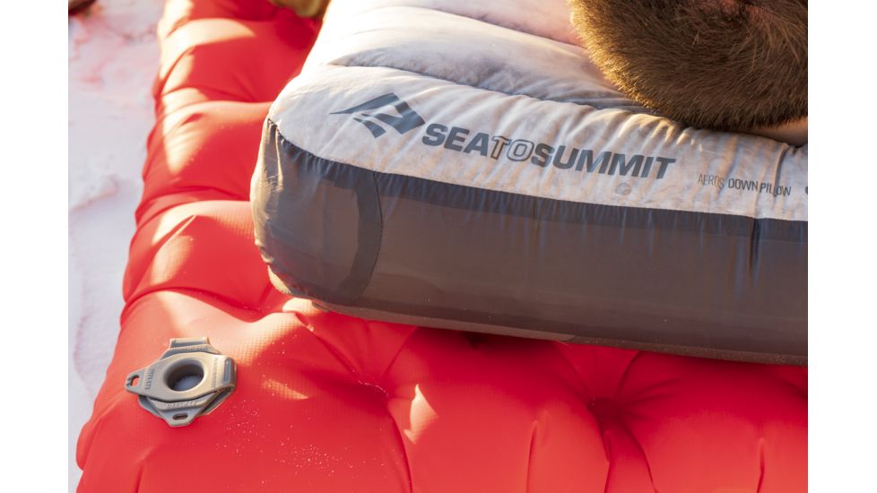 Sea to Summit Aeros Down Pillow, Grey, Large, 578-12