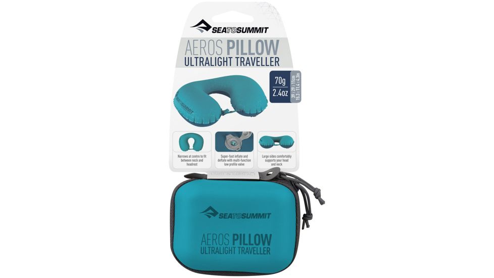 Sea to Summit Aeros Pillow Ultralight Traveller, Aqua, 439-38