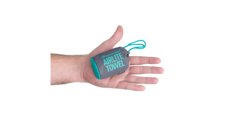 Sea to Summit Airlite Towel, 20x40, Sage Green, Medium, A2502-45