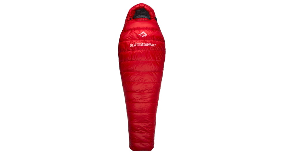 Sea to Summit Alpine APIII Sleeping Bag, Regular, Left Zip, Red, 013RL