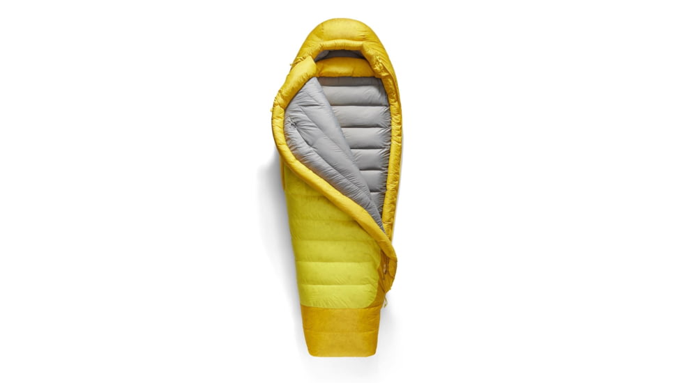 Sea to Summit Alpine Down -20F/-29C Sleeping Bag, Blazing Yellow, Regular, S2042