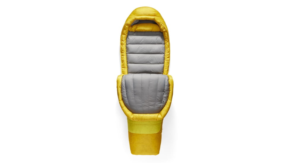 Sea to Summit Alpine Down -20F/-29C Sleeping Bag, Blazing Yellow, Regular, S2042