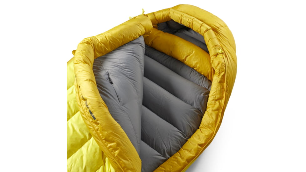 Sea to Summit Alpine Down -20F/-29C Sleeping Bag, Blazing Yellow, Regular, S2042