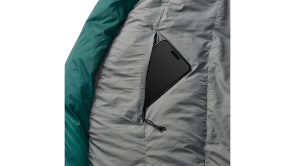 Sea to Summit Ascent Down 15F/-9C Sleeping Bag, Rain Forest Green, Regular, S1123