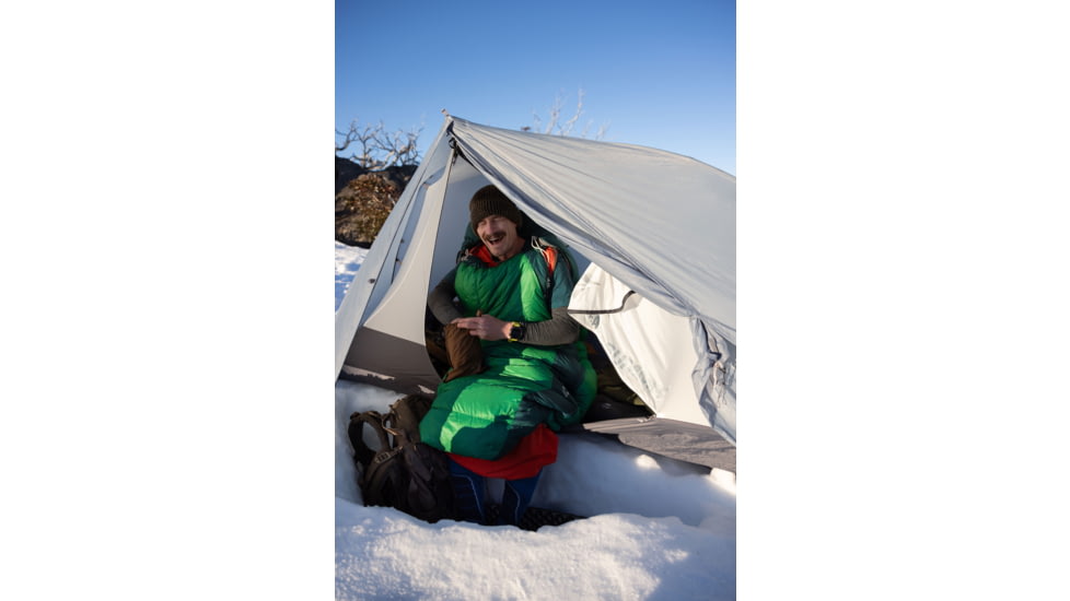 Sea to Summit Ascent Down 15F/-9C Sleeping Bag, Rain Forest Green, Regular, S1123