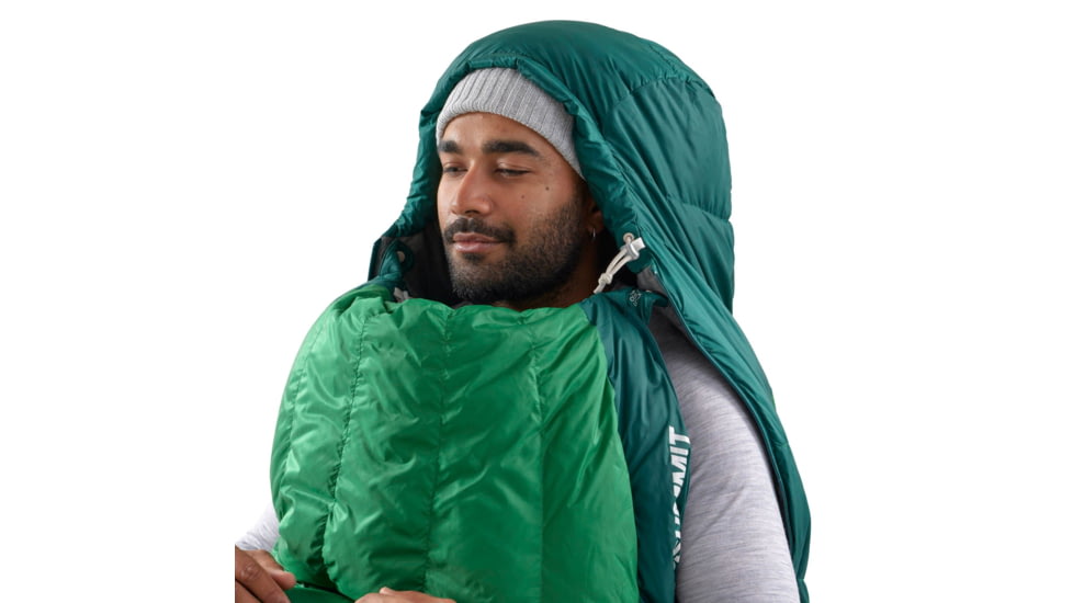 Sea to Summit Ascent Down 15F/-9C Sleeping Bag, Rain Forest Green, Regular, S1123