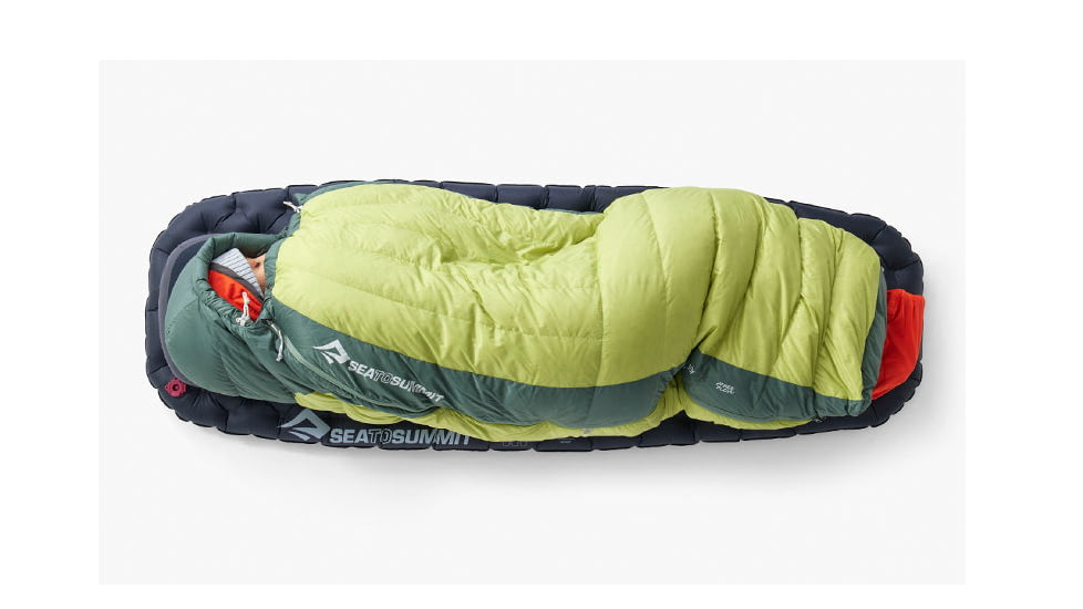 Sea to Summit Ascent Down 15F/-9C Sleeping Bag - Womens, Celery Green, Regular, S3123
