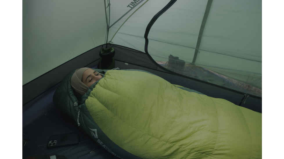 Sea to Summit Ascent Down 30F/-1C Sleeping Bag - Womens, Celery Green, Regular, S3113