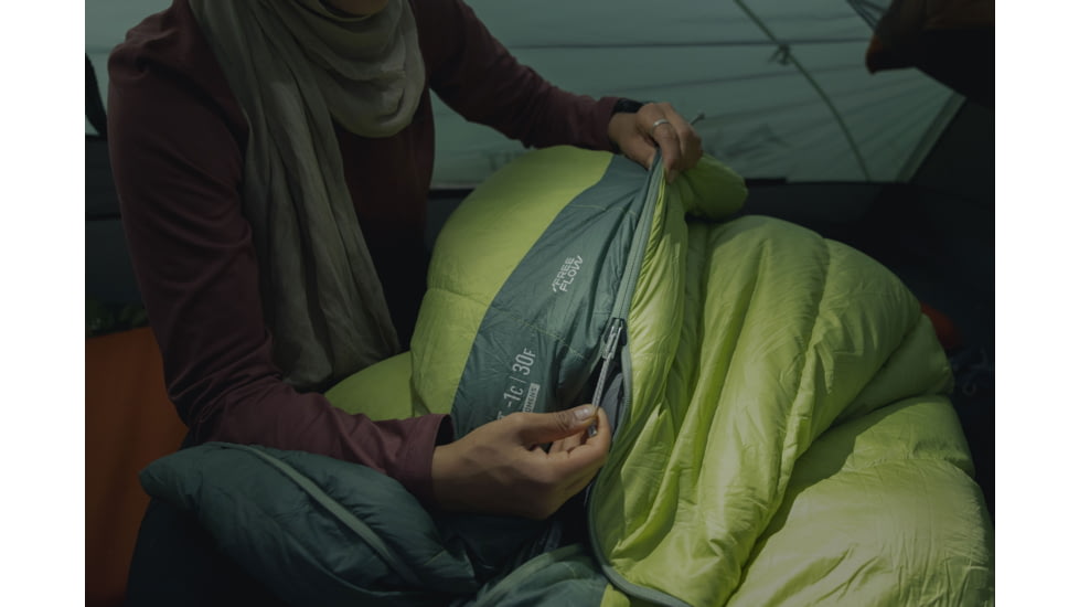 Sea to Summit Ascent Down 30F/-1C Sleeping Bag - Womens, Celery Green, Regular, S3113