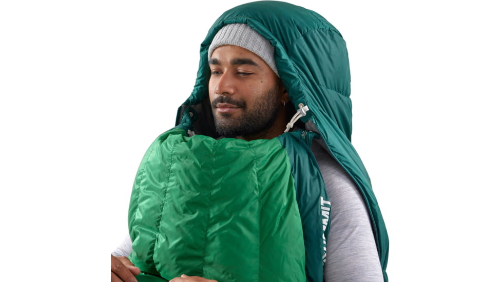 Sea to Summit Ascent Down Sleeping Bag, Rainforest Green, Regular, S1113