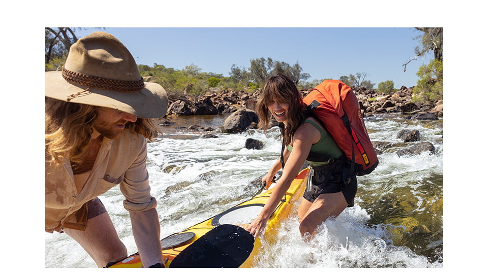 Sea to Summit Big River Dry Backpack, 50 Liters, Picante Red, Medium, A4061-20