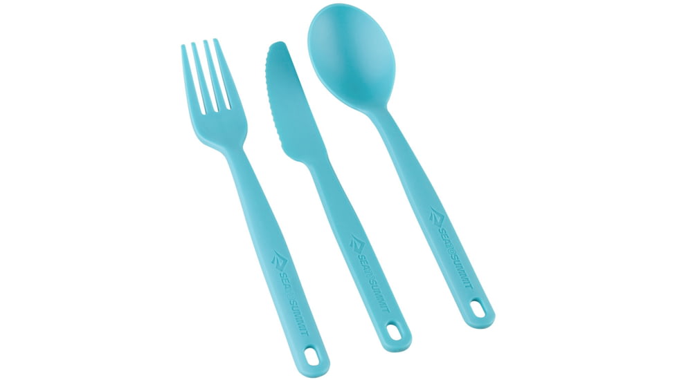 Sea to Summit Camp Cutlery Utensil Set, Pacific Blue, 215-32