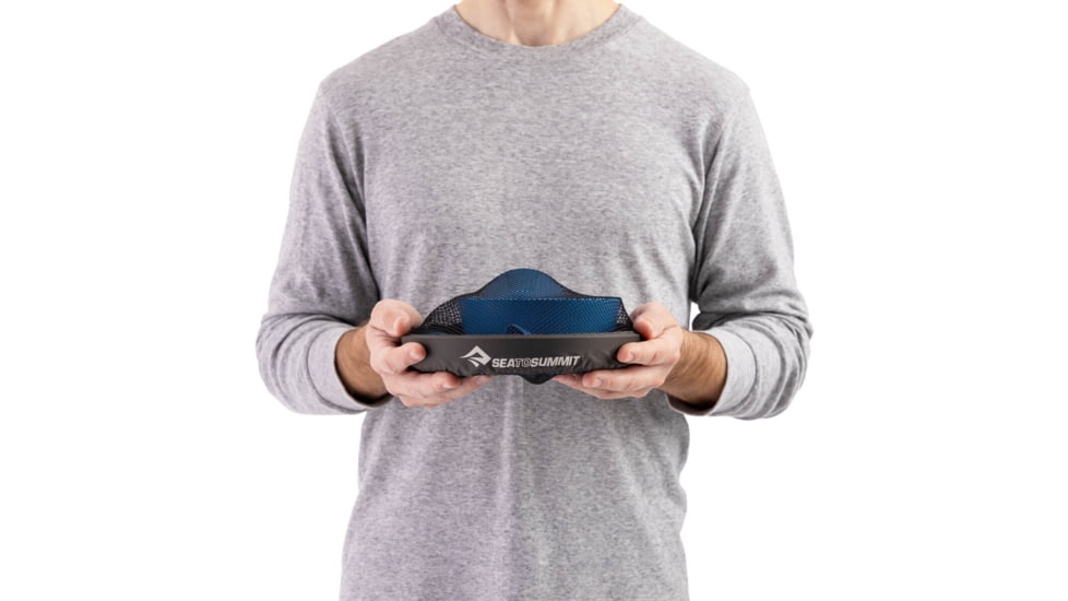 Sea to Summit Camp Dinnerware Set w/ Mesh Sack, 6 Piece, Cendre Blue, 054302