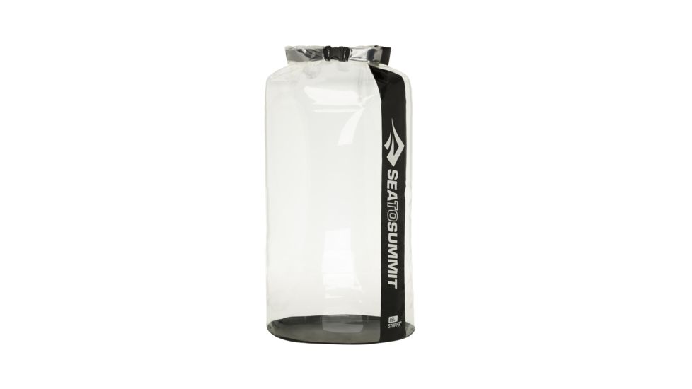 Sea to Summit Clear Stopper Dry Bag, Black