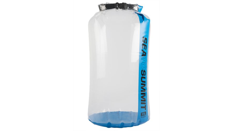 Sea to Summit Clear Stopper Dry Bag, Blue, 35L, 557-30
