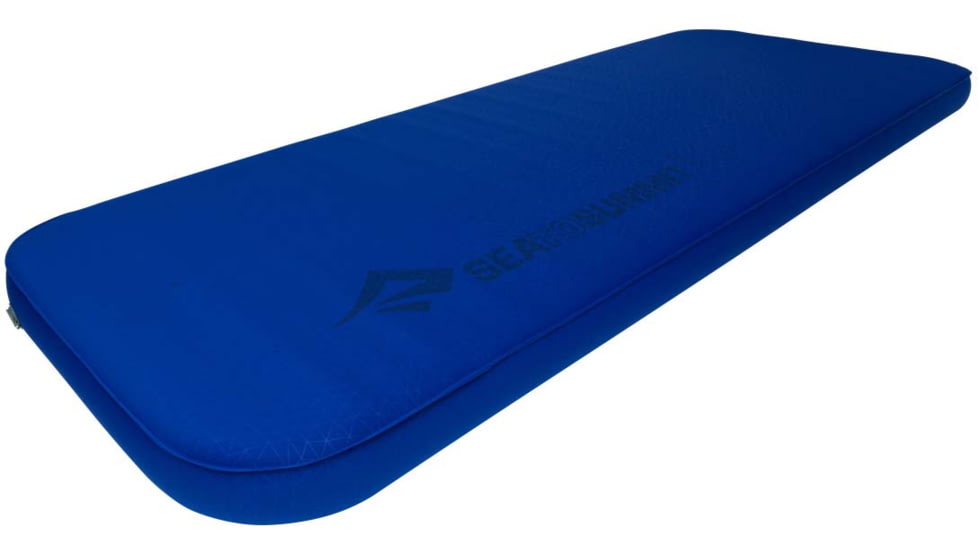 Sea to Summit Comfort Deluxe SI Mat, Large Wide, Blue, 978 