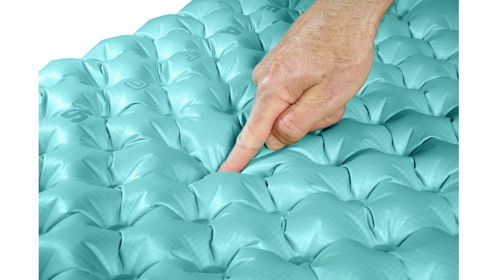 Sea to Summit Comfort Light Insulated Sleeping Mat - Women's, Teal, Regular, 992