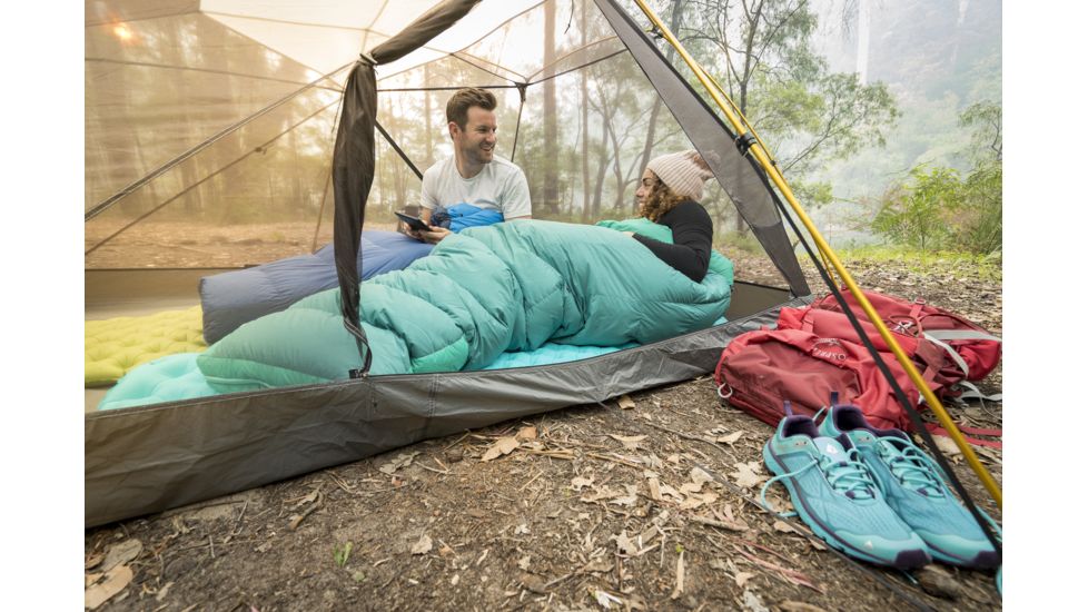 Sea to Summit Comfort Light Insulated Sleeping Mat - Women's, Teal, Regular, 992